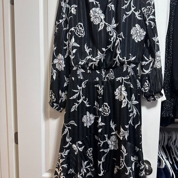 WHBM V-Neck High-Low Dress - Picture 5 of 6